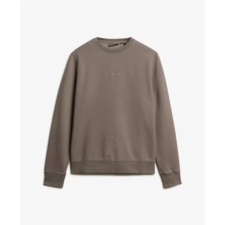 Superdry - Sweatshirt met ronde hals en micrologo - Heren - Truien