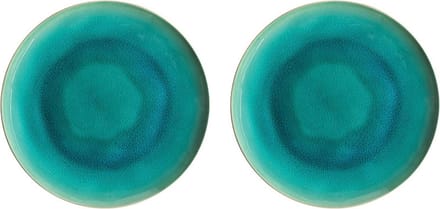 Costa Nova Rivièra dinerbord 27 cm Azur set van 2