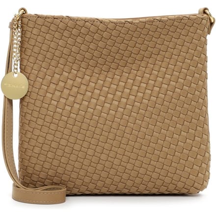 Tamaris schoudertas Black Crossover Bag Sand Lichtbruin