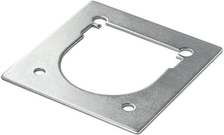 ProPlus Montageplaat voor sjoroog enkel - 115 x 120 mm - robuust plaatstaal