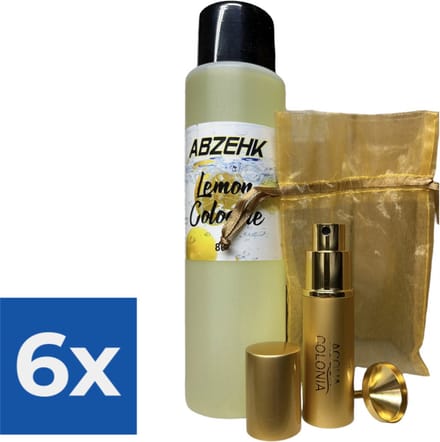 Abzehk Eau de Cologne Lemon - 250ml - Voordeelverpakking 6 stuks
