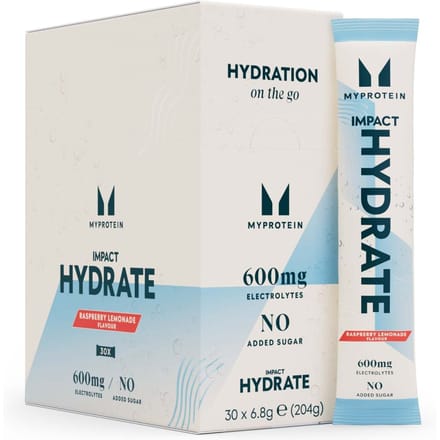 Impact Hydrate | Stickverpakkingen - 4.6g x 30servings - Nieuw-Framboos Lemonade