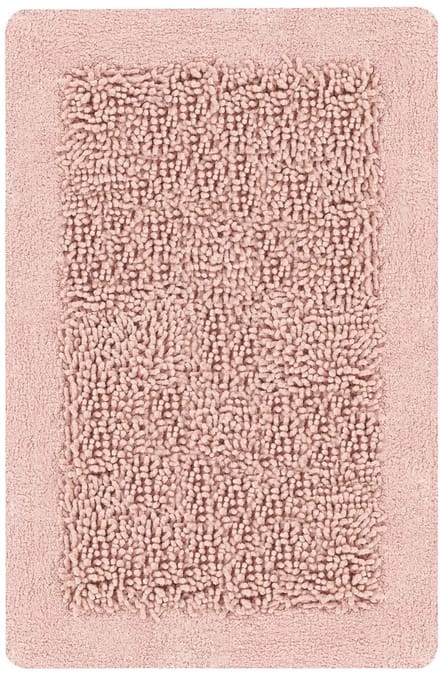 Heckettlane Douchemat Buchara - Roze - 70x120 - Antislip - Wasbaar