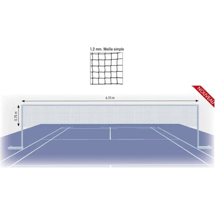Badmintonnet 1,2 mm MS Tremblay