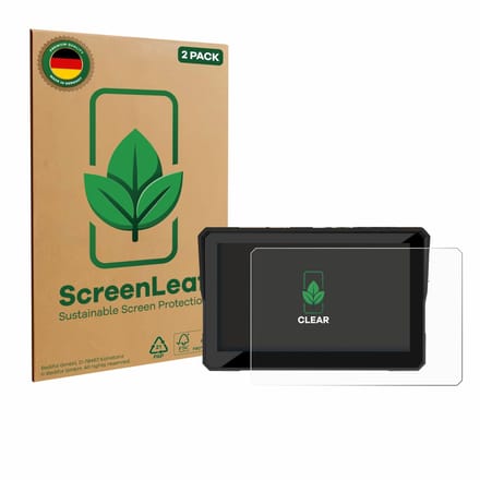 2 Stuks Screenprotector voor Carpuride W502 Pro 5" - Hoogwaardige Beschermfolie transparant