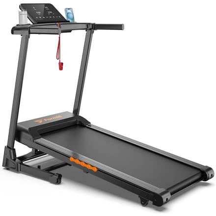 Formill FT61 Loopband met 3.0PK en 15° Helling - Topsnelheid 13,5 km/u, Belasting 135kg, LCD zwart