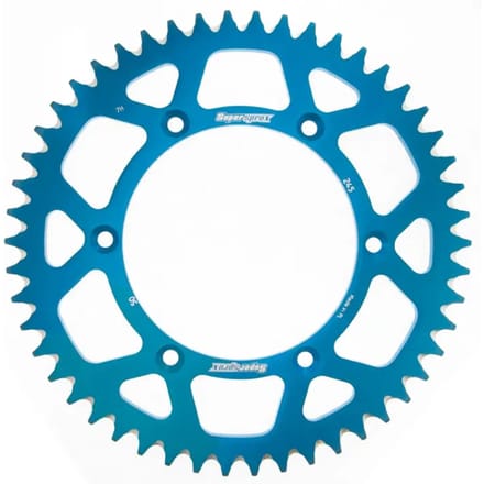 Aluminium motorfiets tandwieltje Supersprox RAL-245:54