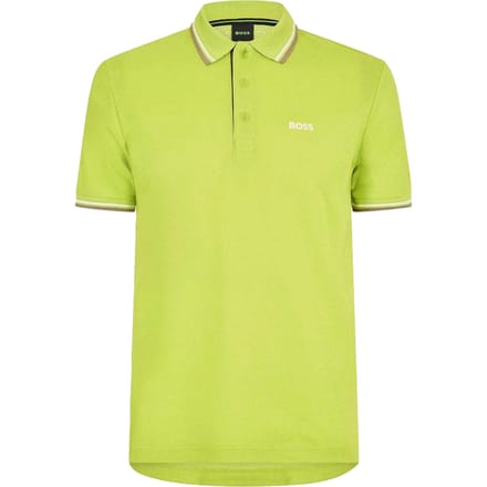 Boss Heren Paddy Korte Mouwen Polo Shirt (Pastelgroen)