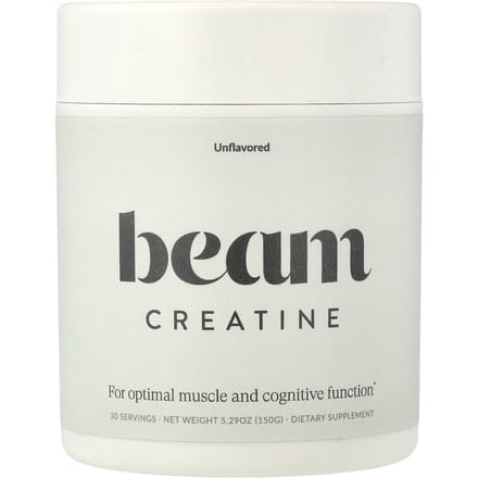 Beam Organics, Creatine, Ongezoet, 150g (5,29 oz)