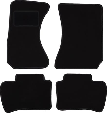 Zwarte veloursmatten voor: Daihatsu Terios I SUV (1997-2005)