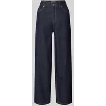 Straight fit jeans van puur biologisch katoen