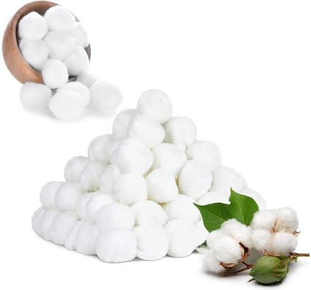 Witte Makeup Wattenbollen - 300 Stuks - Zacht en Absorberend