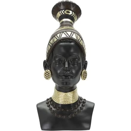 Decoratief beeldje Mauro Ferretti Donna Masai Tribu
