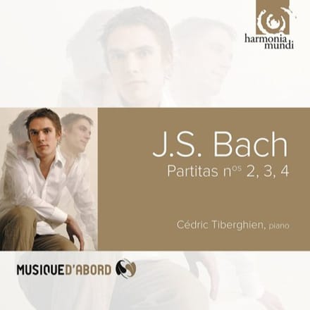 Cédric Tiberghien - J.S. Bach: Partitas No. 2, 3, 4 (CD)
