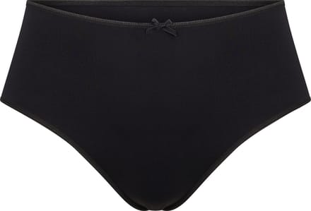 RJ Bodywear - Pure Color - Dames Maxi String - Zwart - L