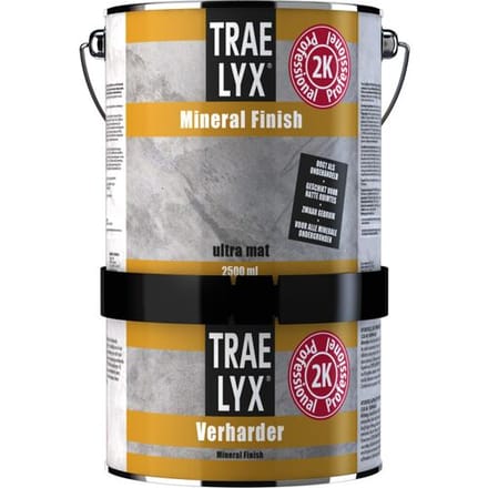 Trae-Lyx mineral finish - 2,5 liter