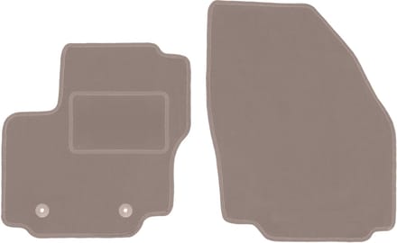 Beige voormatten voor: Ford Galaxy MK2 minivan (2006-2011)