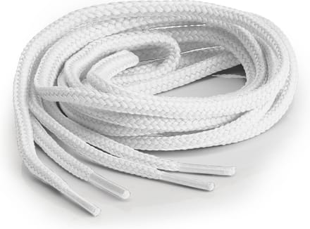 Springyard Hike 6.0 mm - veters rond - wit - 105cm - polyester - 1 paar