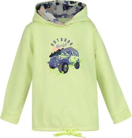 4PRESIDENT Sweater jongens - Neon Light Yellow - Maat 92 - Jongens trui