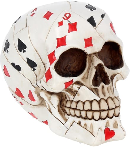 Nemesis Now - Dead Mans Hand Skull 15cm