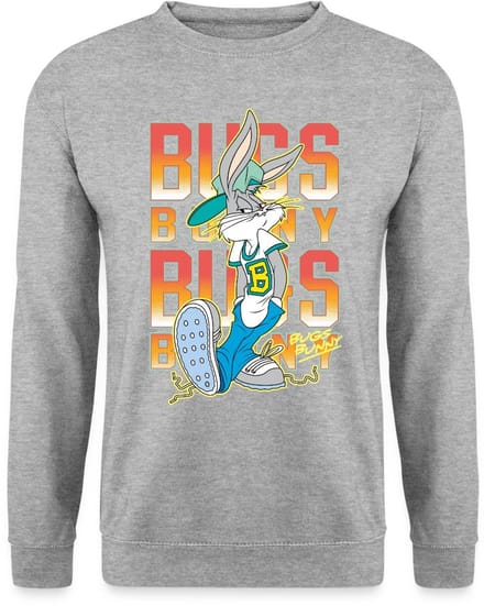 Looney Tunes Bugs Bunny Hiphop Sweater Heren