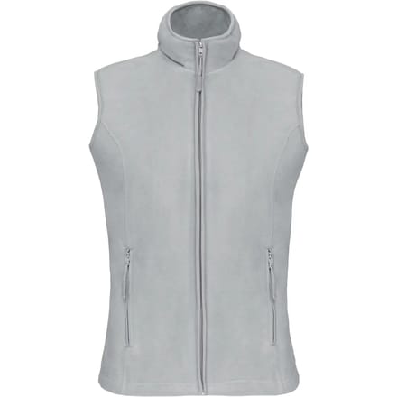 Kariban Bodywarmer van microfleece dames K906 - Snow Grey - M