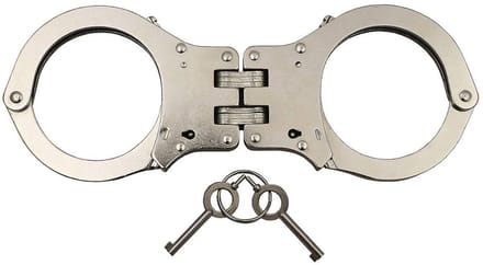 Professionele Handboeien - Scharnier - Staal - Double Lock