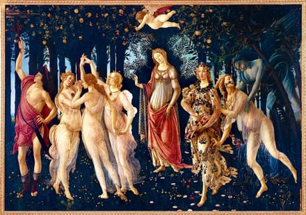 Bluebird Puzzle legpuzzel Botticelli La Primavera 1000 stukjes kunst.