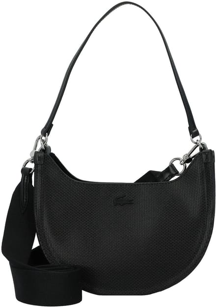LACOSTE Schoudertas Chantaco Moon Bag Noir Zwart