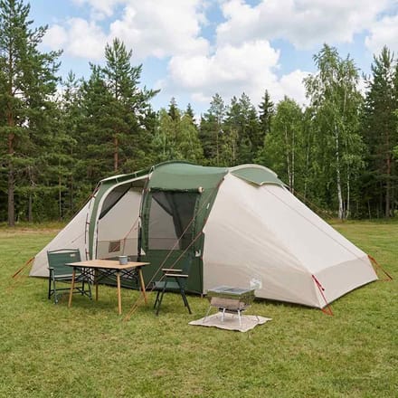 vidaXL - Directe - Tent - 524 - x - 232 - x - 192 - cm - Groen