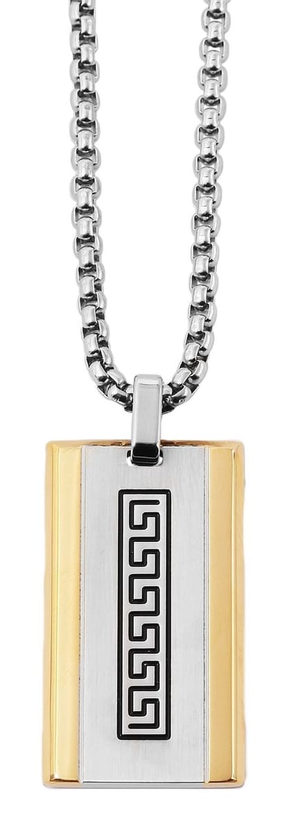 AKZENT Akzent unisex ketting met hanger Ikechi, duurzaam