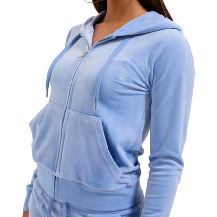 juicy couture Robertson Classic Velour Zip Trough Hoodie