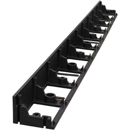 Borderrand kunststof 45 x 1000 mm | zwart