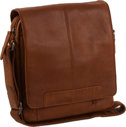Chesterfield Leren Schoudertas Richard Small Cognac