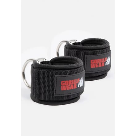 Gorilla Wear Ankle Straps - Zwart