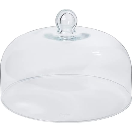 Costa Nova - glazen stolp - transparant - woondecoratie - 30 cm rond - H 17 cm