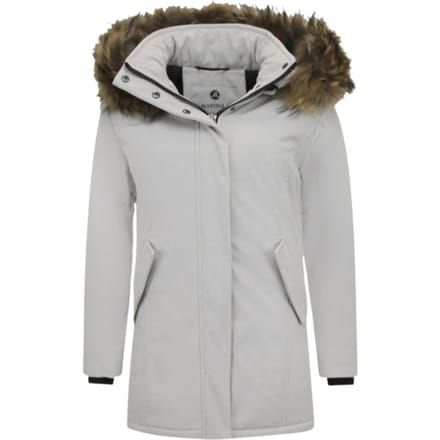 Matogla Winterjas met echte bontkraag slim fit