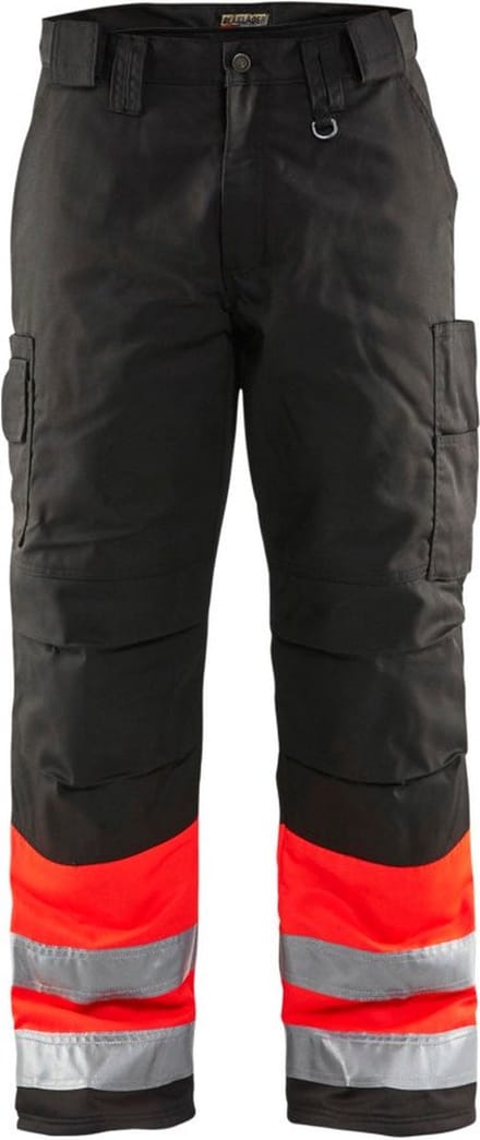 Blaklader Winterwerkbroek High Vis 1862-1811 - High Vis Rood/Zwart - D112