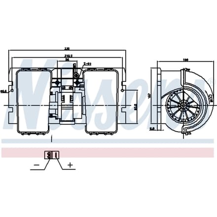 Interieurventilatie NISSENS 87790