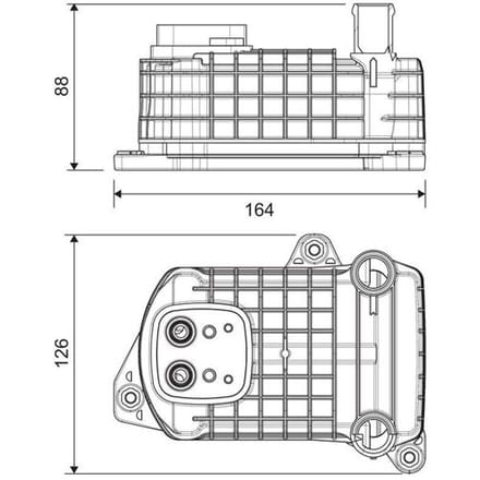 Radiator VALEO 822787
