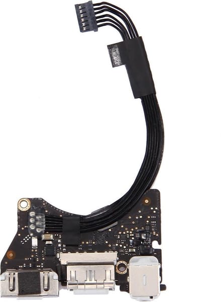 Let op type!! MagSafe DC In Jack & Earphone Jack Board for Macbook Air 11.6 inch (Late 2013) A1465 / MD223 / MD224