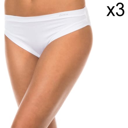 Pack-3 Slip met mid taille en binnenvoering 1031184 dames