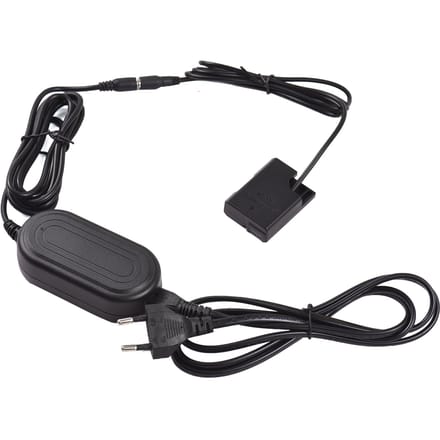 Andoer EH-5A plus EP-5A AC Power Adapter DC Coupler Camera Oplader Vervangen voor EN-EL14 voor Nikon EU Plug gray