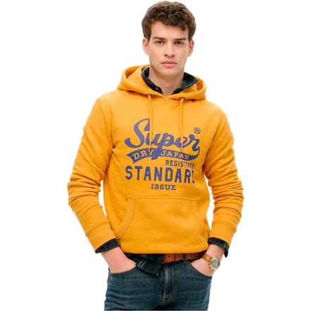 Superdry - Standard Script-hoodie - Heren - Hoodies