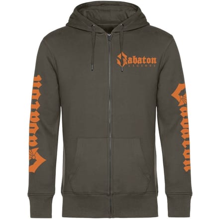 Sabaton Vest met capuchon - Legends - S tot 3XL - voor Mannen - groen