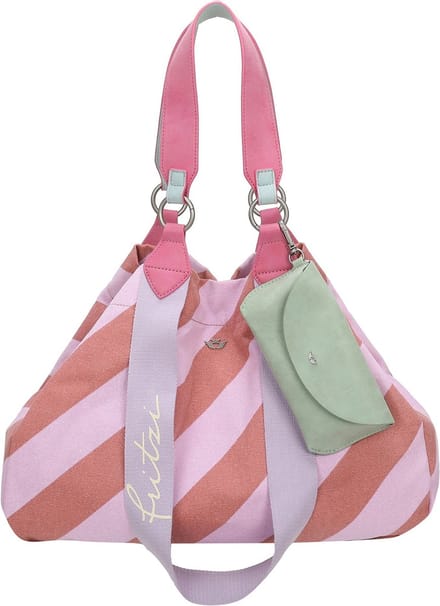 Fritzi aus Preußen Schoudertas Ice Canvas Izzy Bag Cherry Kiss Veelkleurig