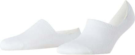 Burlington Athleisure onzichtbar eenkleurig functioneel materiaal footies dames wit - maat 35-38
