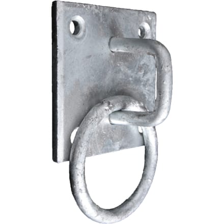 Aanlegring zwaar model 100x100x8mm THVZ