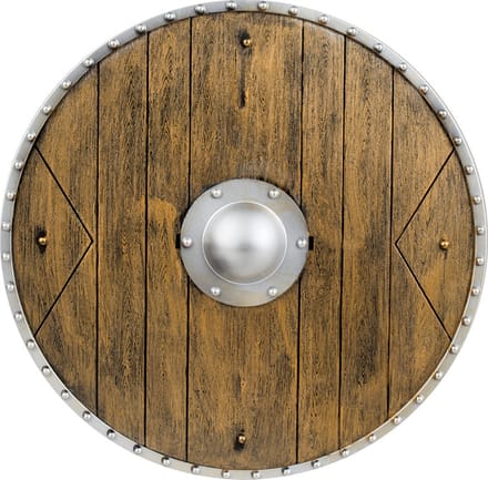 Boland - Schild Ridder - Wapen - Ridders, Krijgers en Musketiers- Middeleeuwen - Carnaval - Themafeest