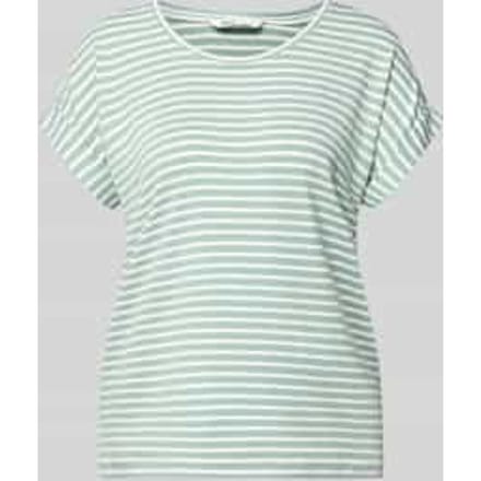 ONLY - ONLMOSTER STRIPE S/S O-NECK TOP JRS Dames T-shirt
